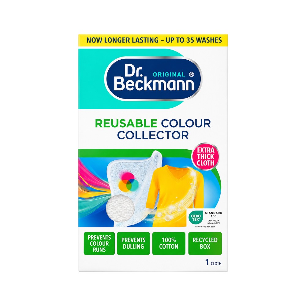 DR. BECKMANN REUSABLE COLOUR COLLECTOR EXTRA THICK 1 CLOTH