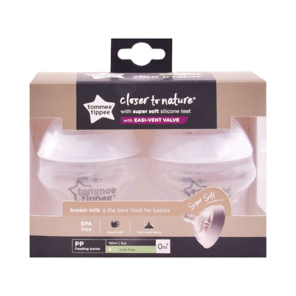 TOMMEE TIPPEE FEEDING BOTTLE ANTI COLIC 2PC 150 ML 422100