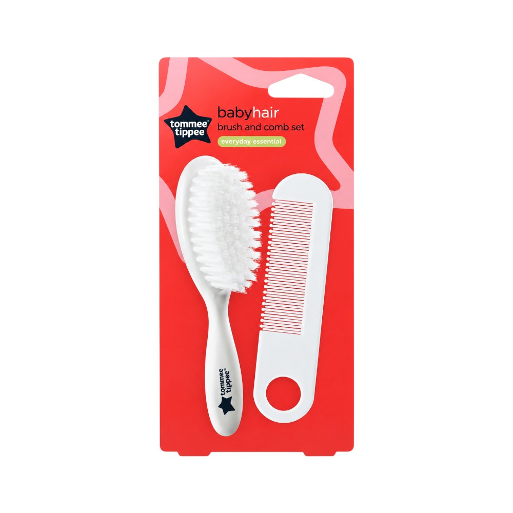 TOMMEE TIPPEE BRUSH AND COMB SET 433098/38 PC