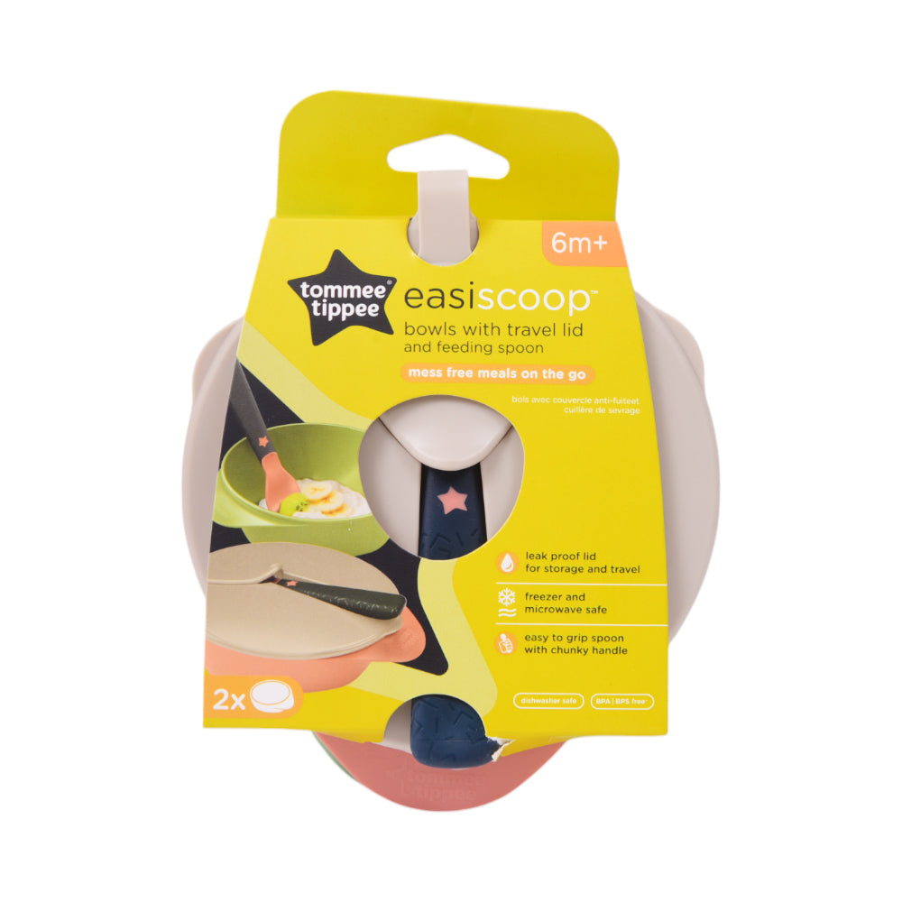 TOMMEE TIPPEE FEEDIN BOWL WITH SPOON 446718 PC