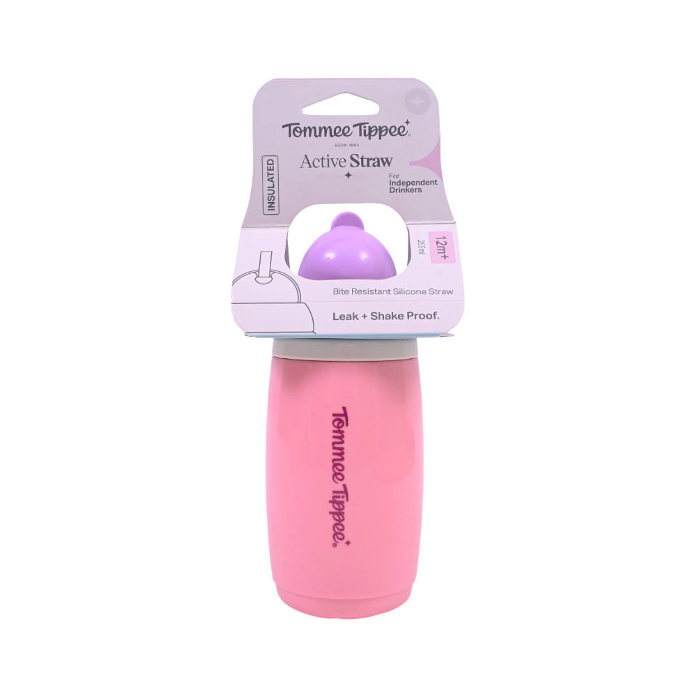 TOMMEE TIPPEE ACTIVE STRAW FOR INDEPDANT DRINKS 12M+ FOR GIR