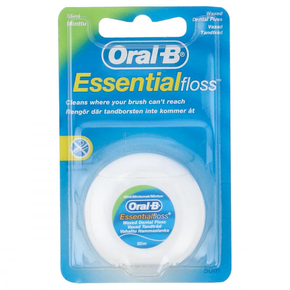 ORAL-B ESSENTIAL FLOSS WAXED DENTAL TANDTRAD 50 GM