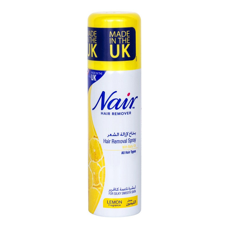 NAIR HAIR REMOVER SPRAY LEMON FRAGANCE 200 ML