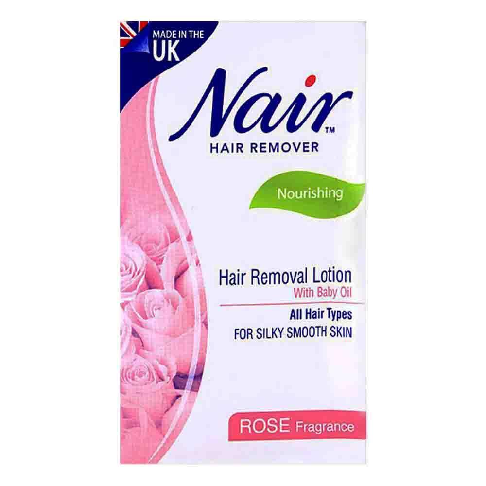 NAIR HAIR REMOVER LOTION ROSE FRAGRANCE 120 ML