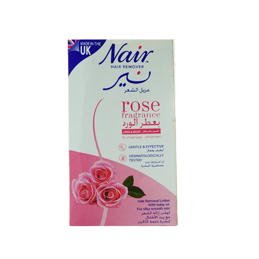 NAIR HAIR REMOVER LOTION ROSE FRAGRANCE 120 ML