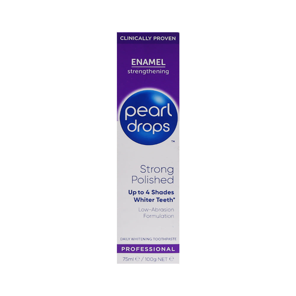 PEARL DROPS TOOTHPASTE STRONG POLISHED 75 ML