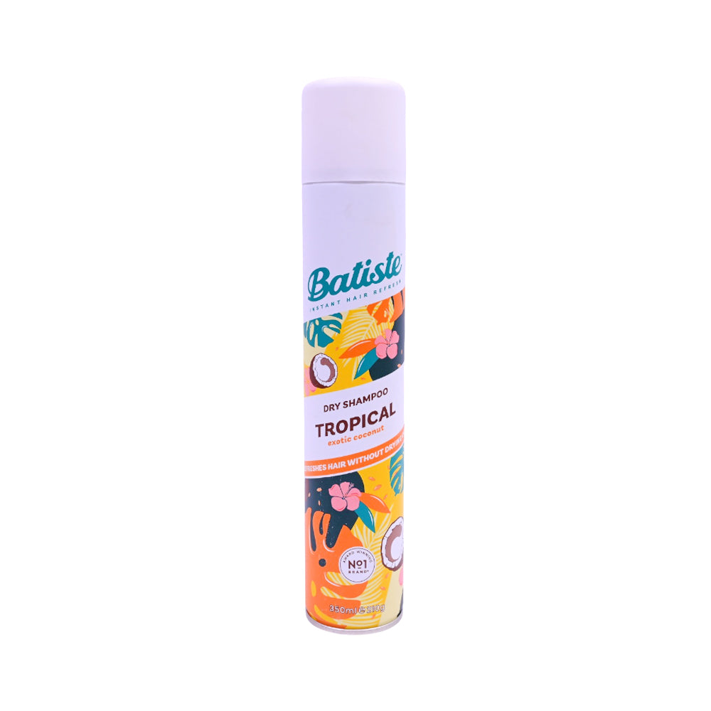 BATISTE DRY SHAMPOO TROPICAL EXOTIC COCONUT 350ML