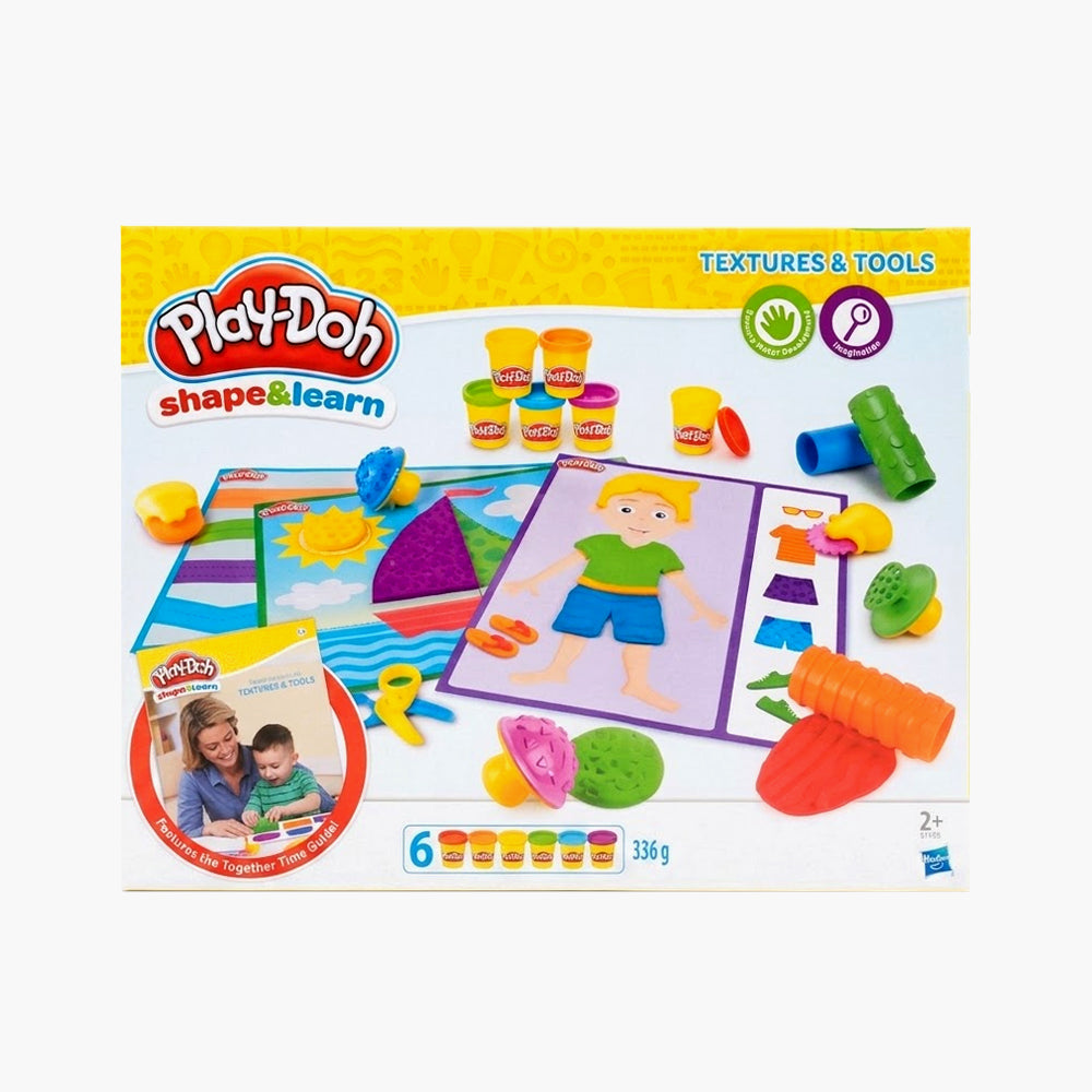 B3408 HASBRO PLAYDOUGH PLAYDOH TEXTURES AND TOOLS A.I