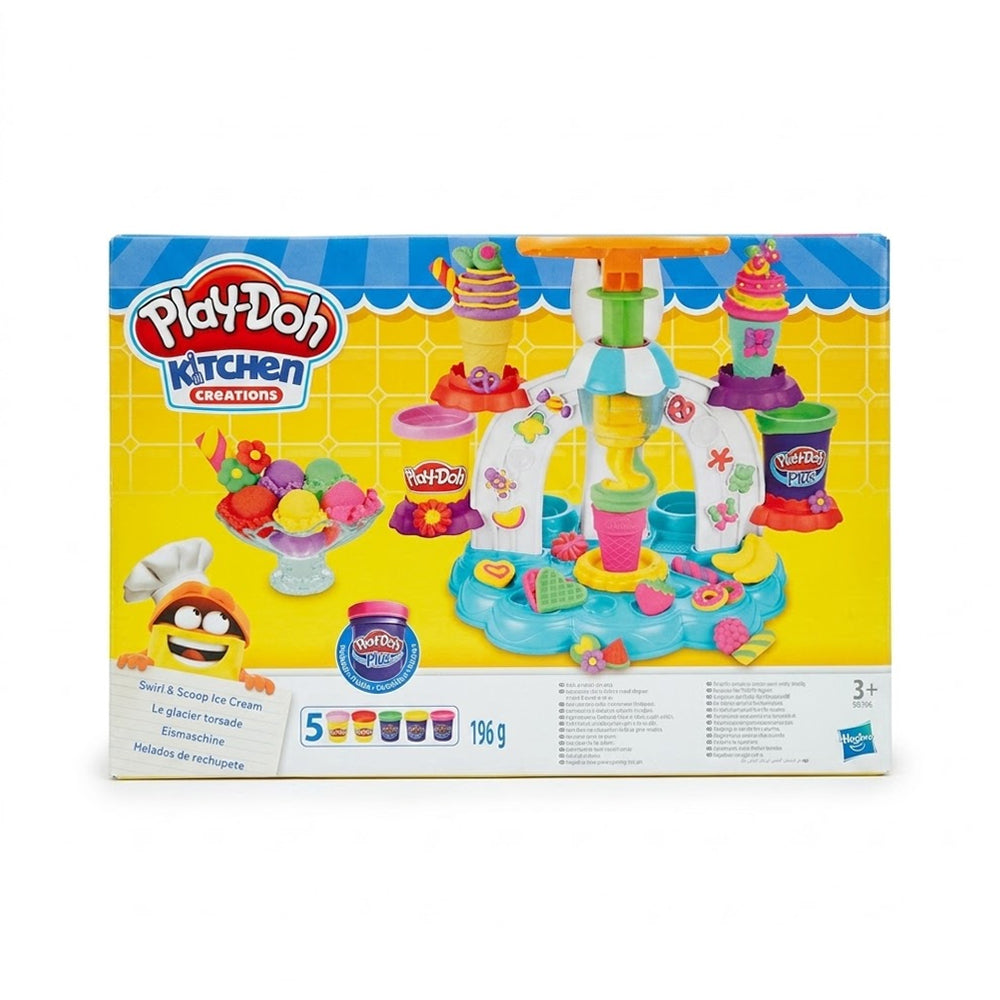 B0306 HASBRO PLAYDOUGH SWIRL N SCOOP ICE CREAM A.I