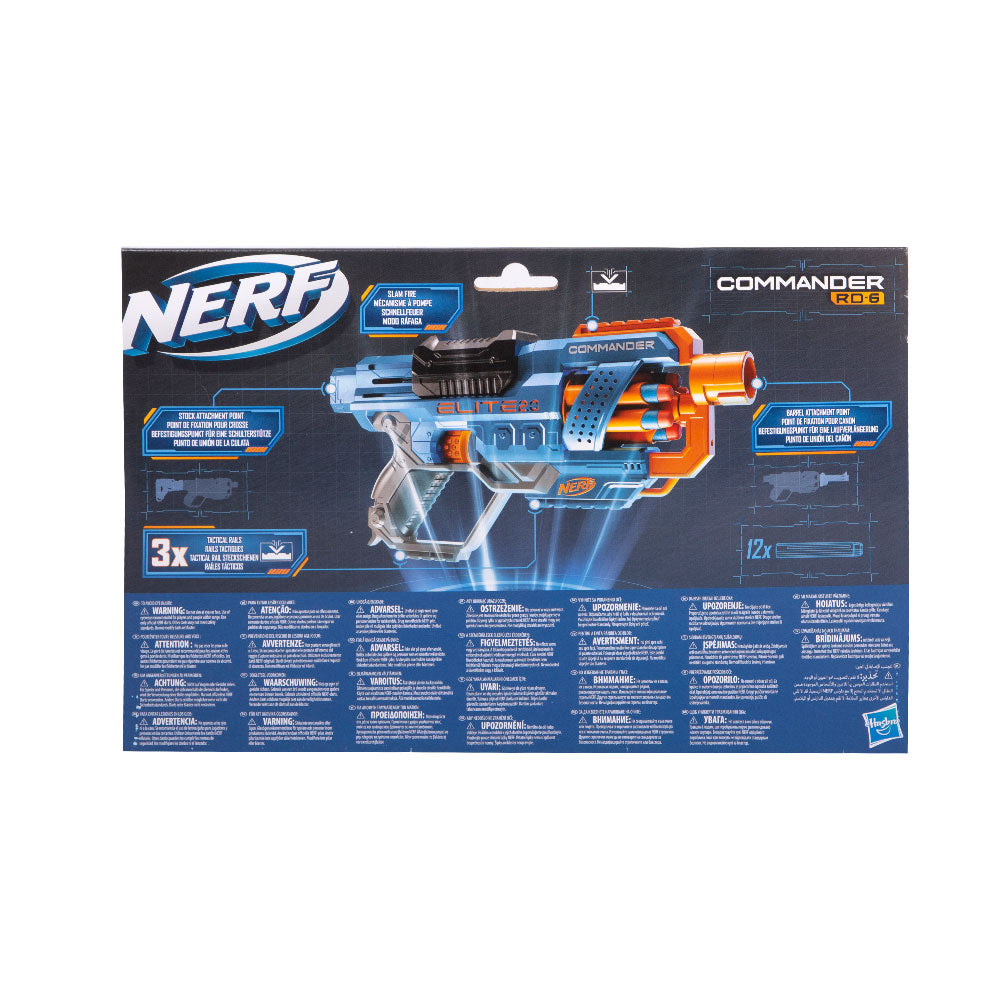 E9485 Nerf Elite Commander Dart Gun (8+ Year) D