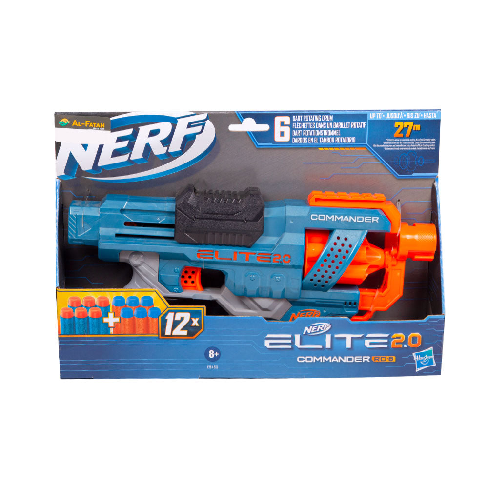 E9485 Nerf Elite Commander Dart Gun (8+ Year) D