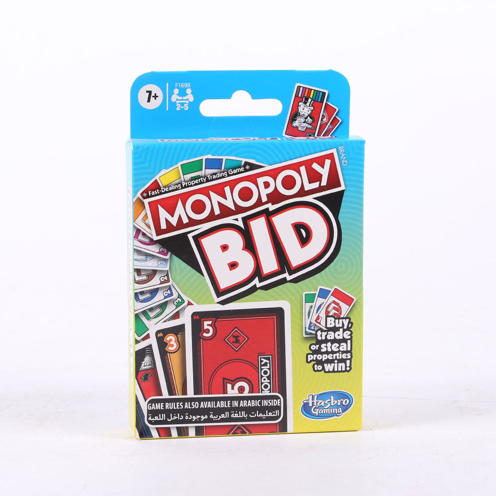 F1699 Hasbro Monopoly Bid Cards (7+ Year) D