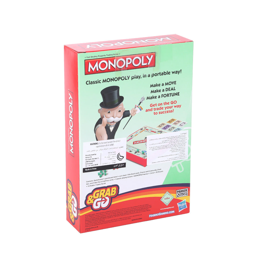 B1002 Monopoly Grab And Go