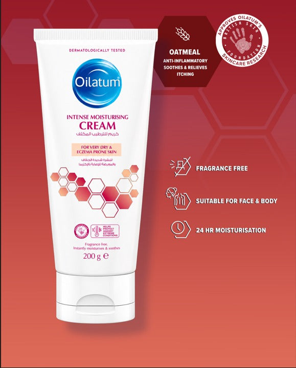 OILATUM INTENSE MOISTURISING CREAM 200 GM
