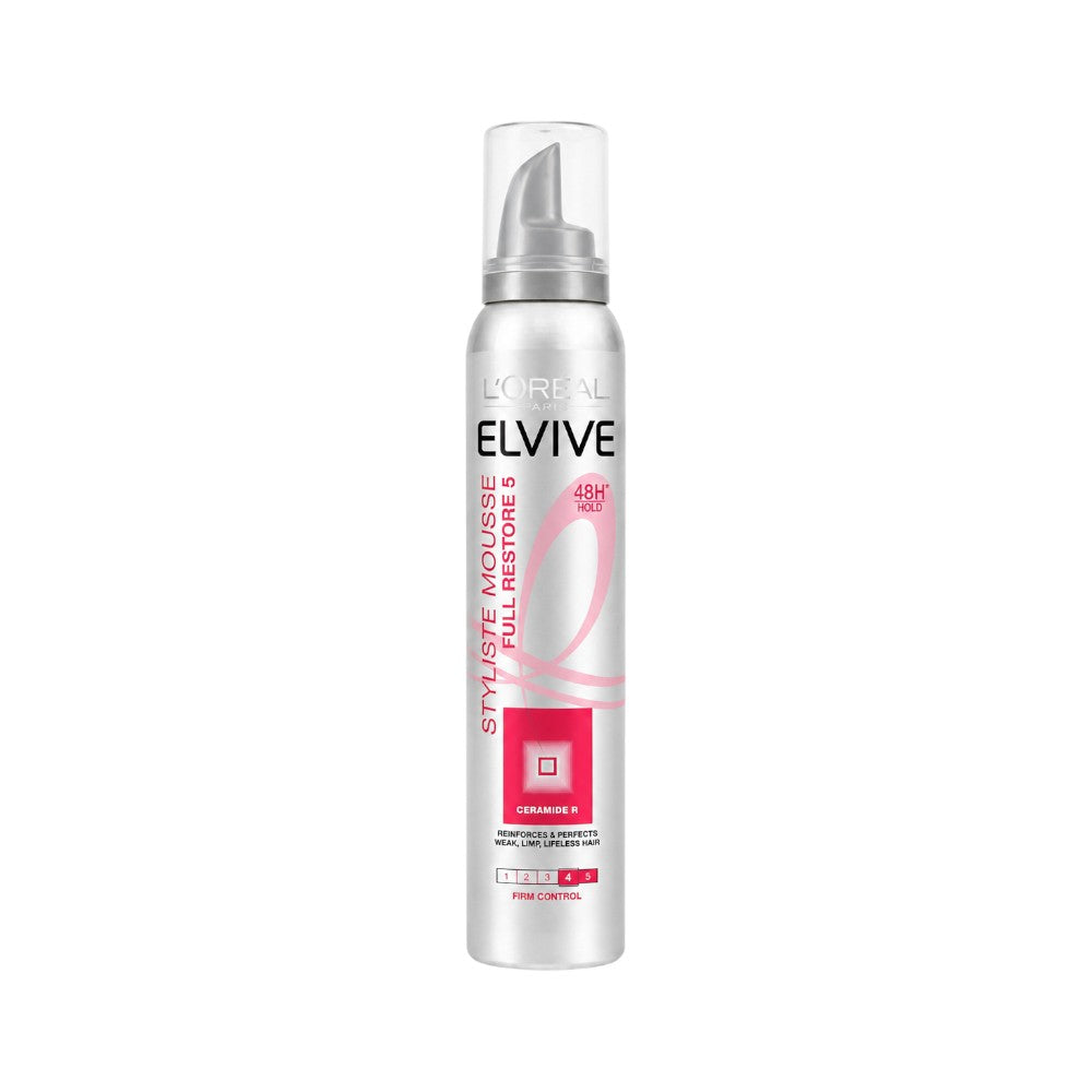 LOREAL ELVIVE STYLE MOUSSE FULL RESTORE 5 FIRM CONTROL 200 M
