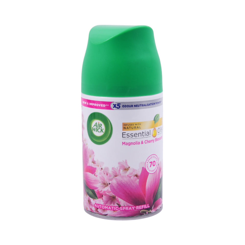 AIR WICK AIR FRESHENER REFIL MAGNOLIA & CHERRY BLOSSOM 250 M
