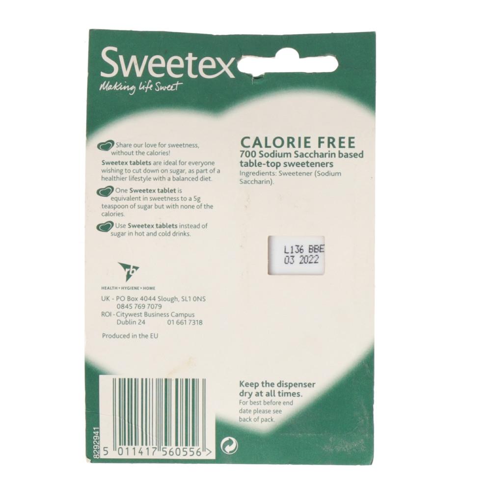 SWEETEX SWEETNER TABLETS 700PC