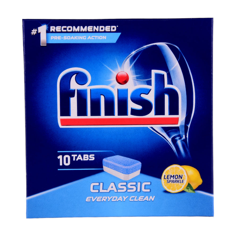 FINISH DISHWASHER CLASSIC LEMON TABS 10 160 GM