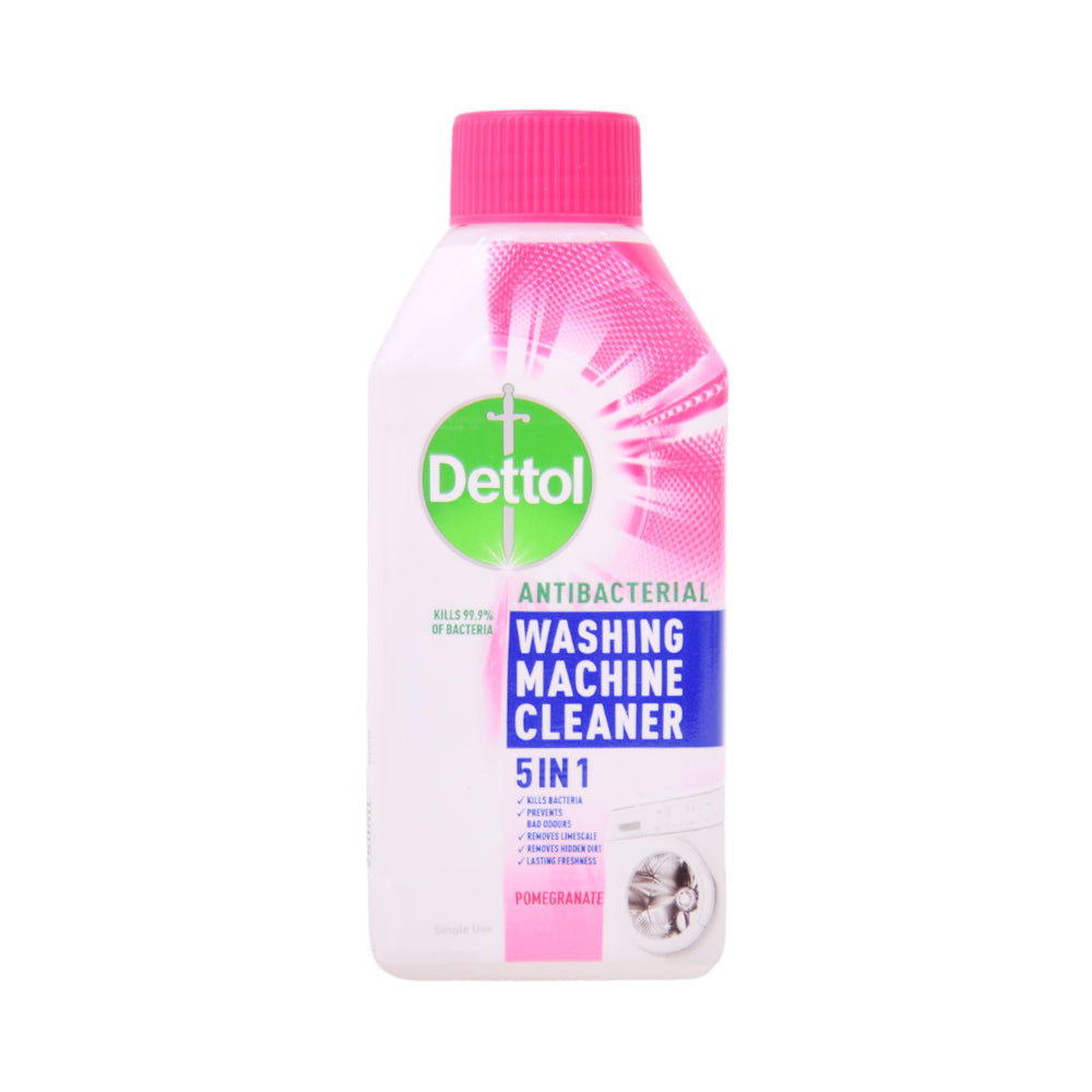 DETTOL WASHING MACHINE CLEANER POMEGRANATE 5IN1 250 ML
