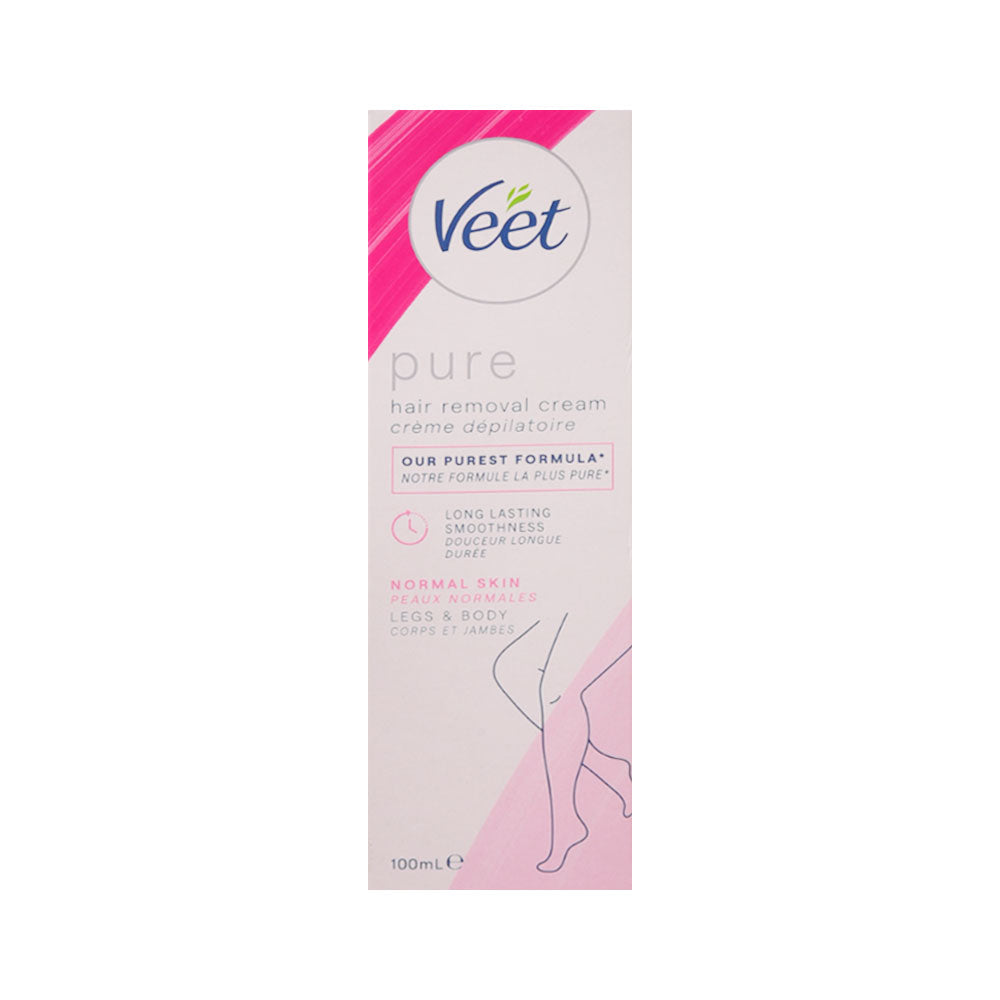 VEET HAIR REMOVAL PURE CREAM NORMAL SKIN 100 ML