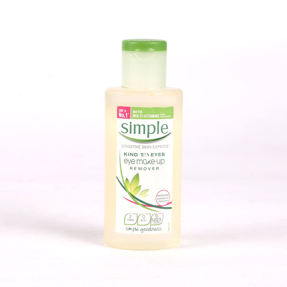 SIMPLE KIND TO EYES MAKEUP REMOVER SENSITIVE SKIN 125 ML