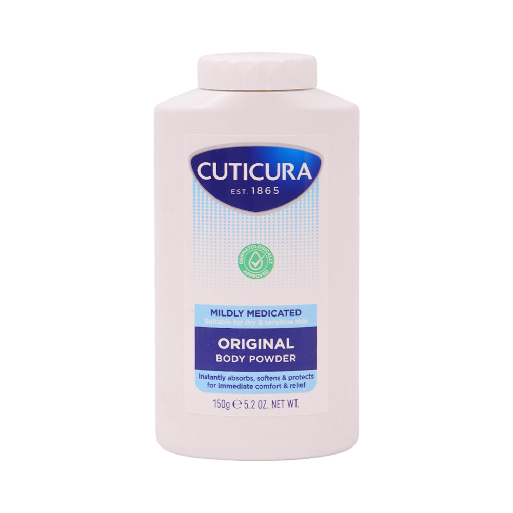 CUTICURA BODY POWDER ORIGINAL MILDLY MEDICATED 150 GM