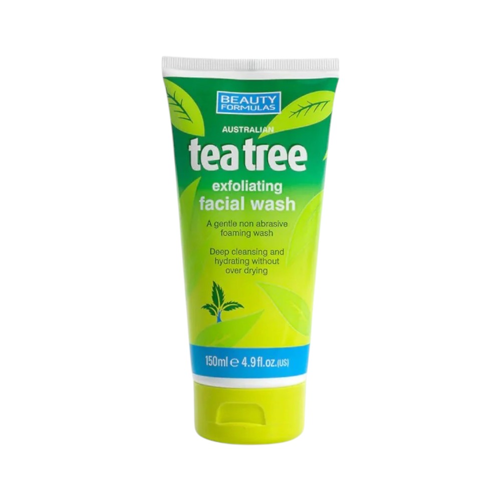 BEAUTY FORMULA TEA TREE EXFOLIATING FACIAL WASH 150 ML