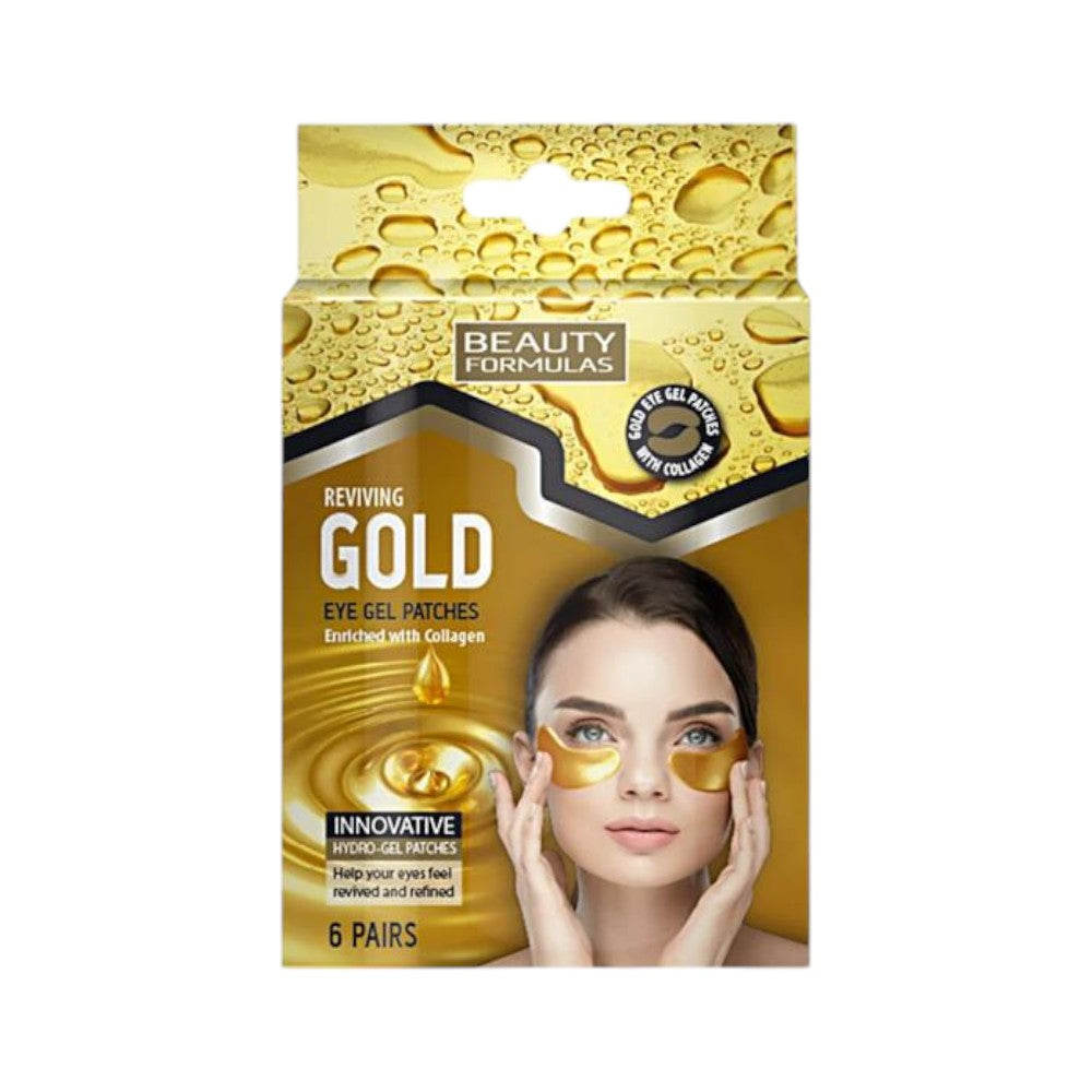BEAUTY FORMULA EYE GEL PATCHES GOLD 6 PAIR