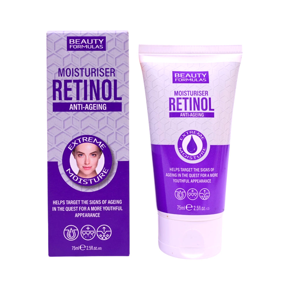 BEAUTY FORMULAS ANTI-AGING RETINOL MOISTURISER 75ML