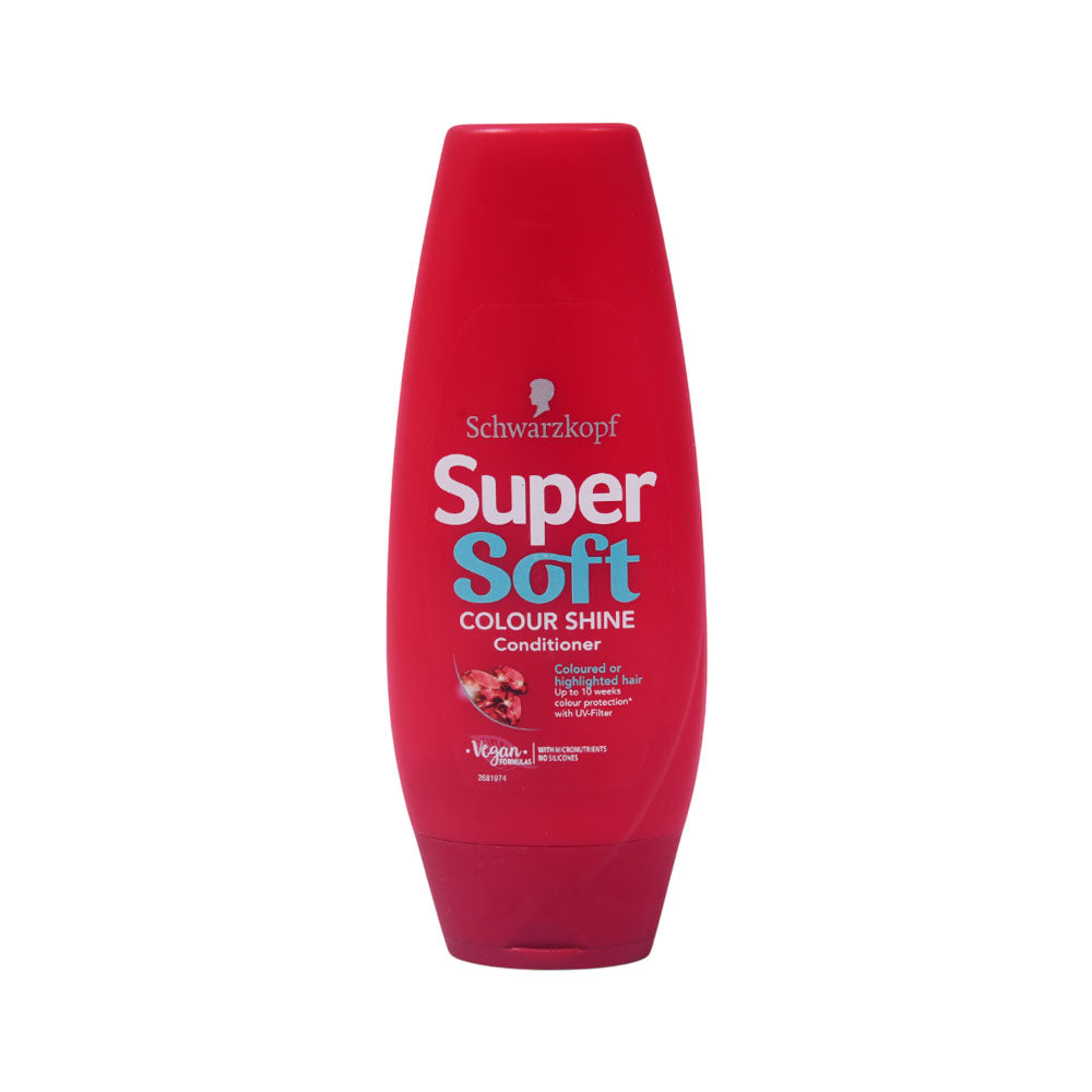SCHWARZKOPF SUPERSOFT CONDITIONER COLOUR SHINE 250 ML
