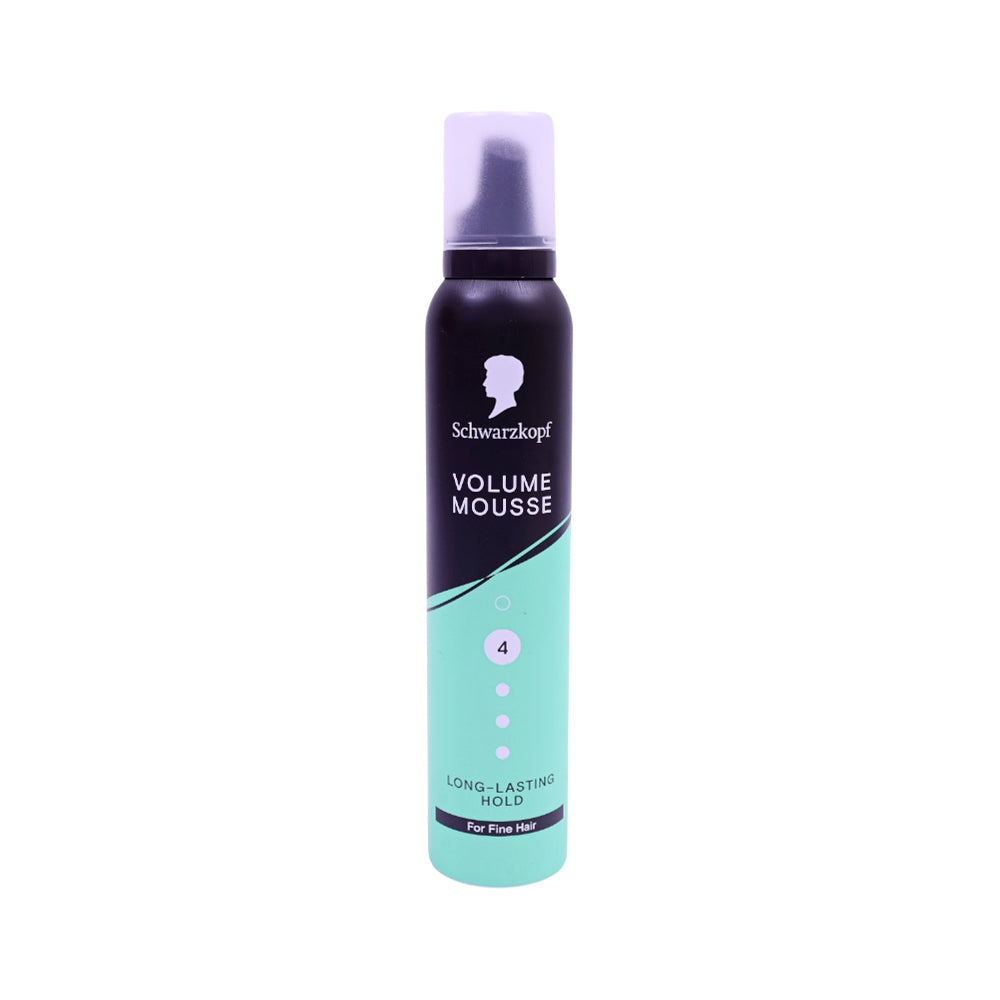 SCHWARZKOPF VOLUME MOUSSE FINE HAIR NO.4 200ML
