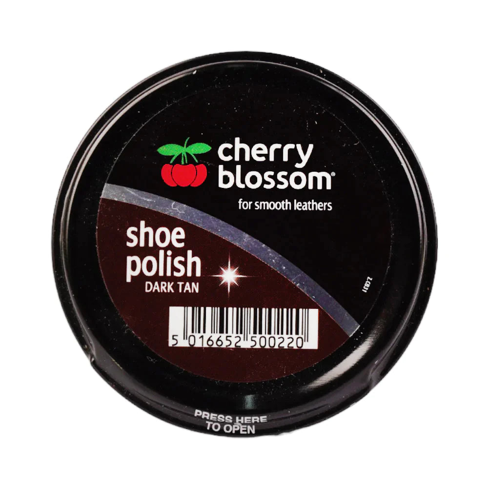 CHERRY BLOSSOM SHOE POLISH DARK TAN 50 ML – Al-Fatah