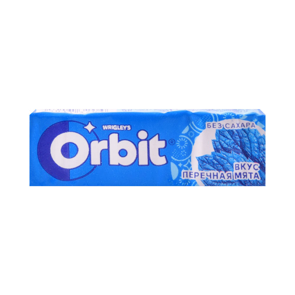 WRIGLEY ORBIT GUM PEPPERMINT 13.6 GM