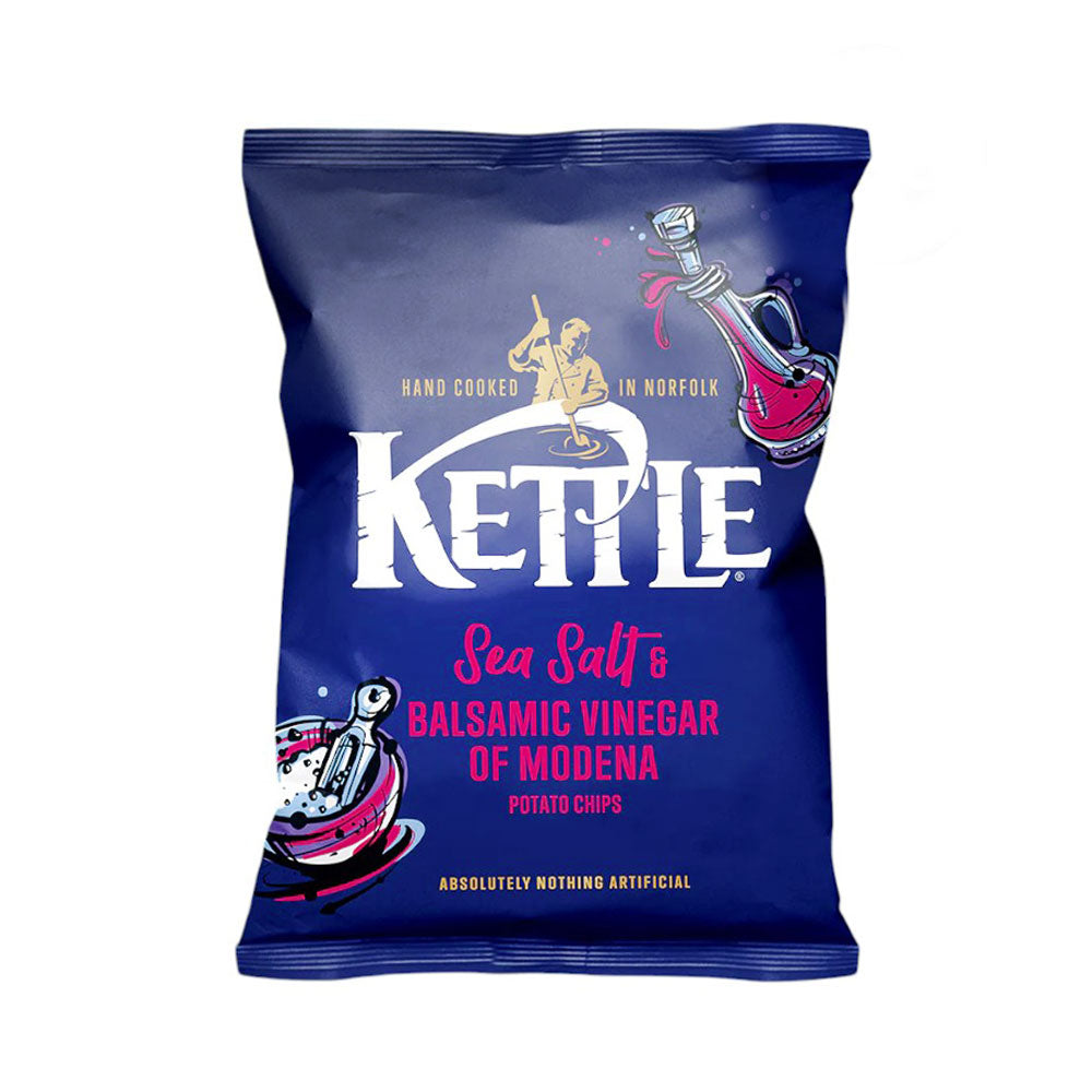 KETTLE CHIPS SEA SALT BALSAMIC VINEGAR 40GM
