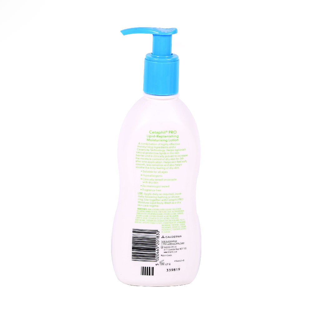 CETAPHIL PRO MOISTURISING BODY LOTION 295ML