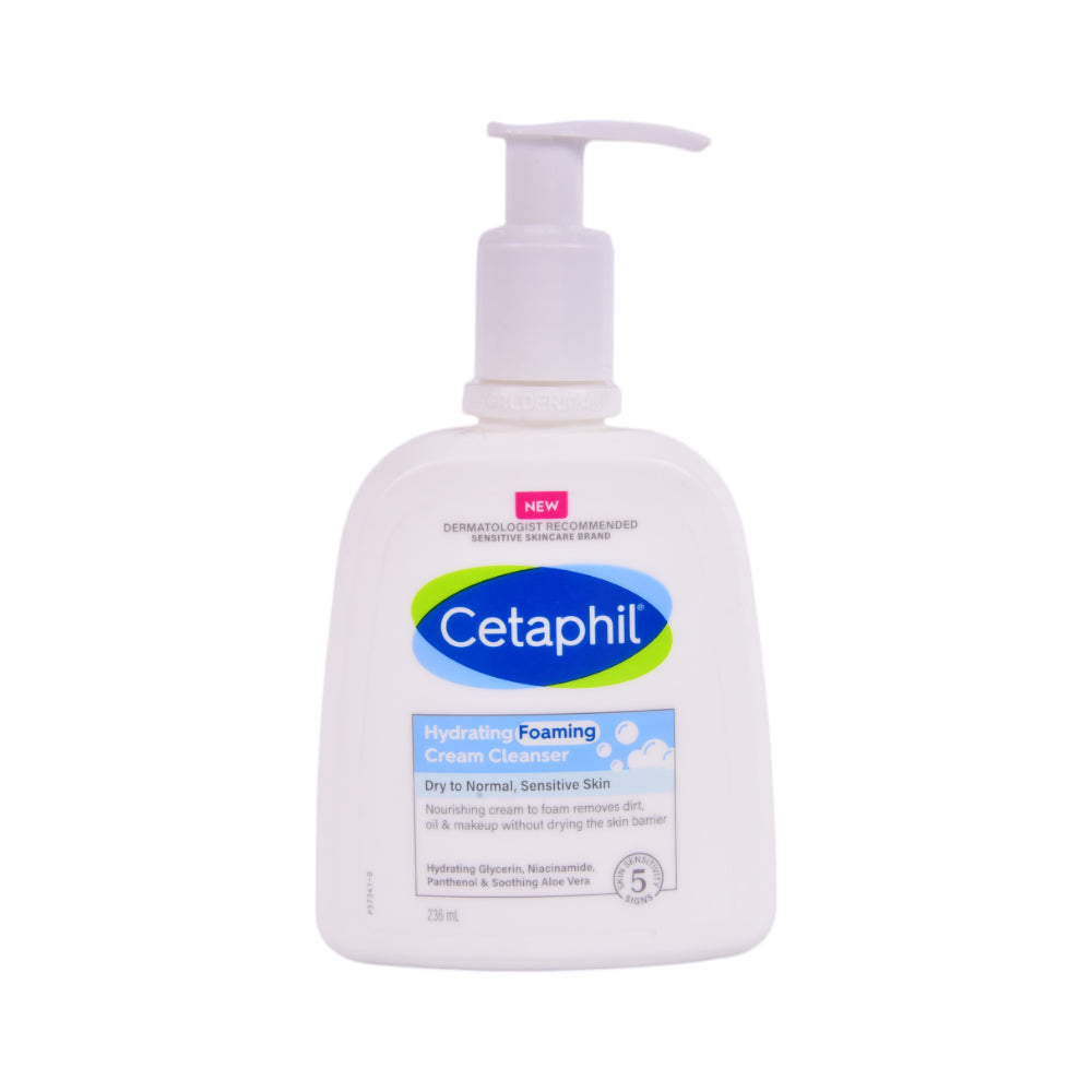 CETAPHIL CLEANSER HYDRATING FOAMING CREAM 236 ML