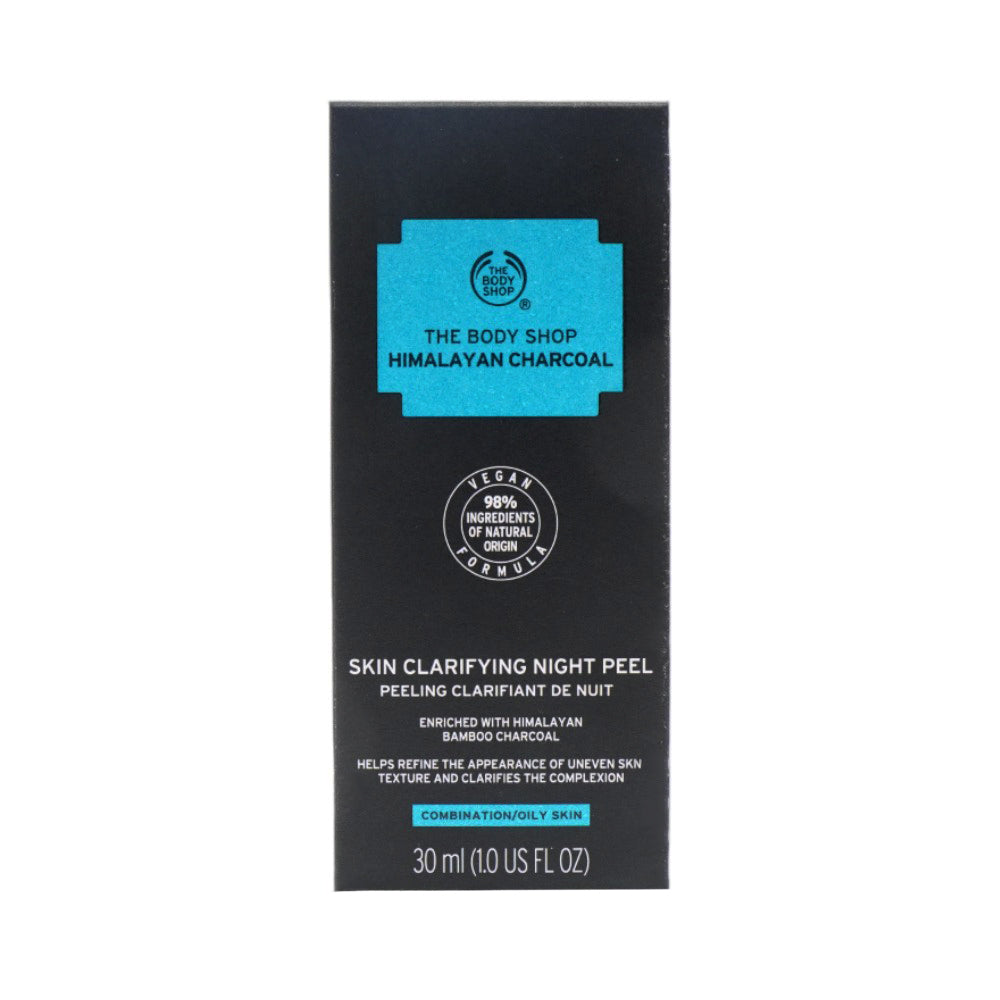 BODY SHOP HIMALAYAN CHARCOAL SKIN CLEARING NIGHT PEEL 30ML