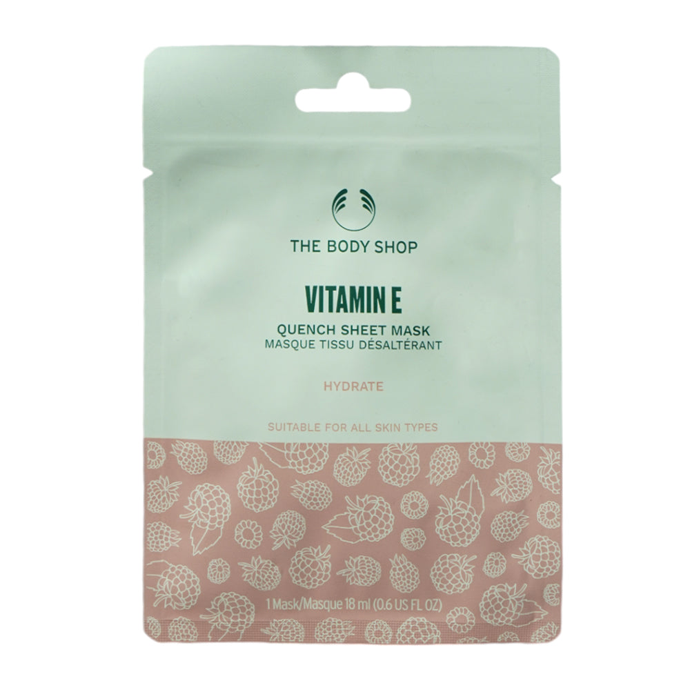 THE BODY SHOP VITAMIN E QUENCH SHEET MASK 18ML
