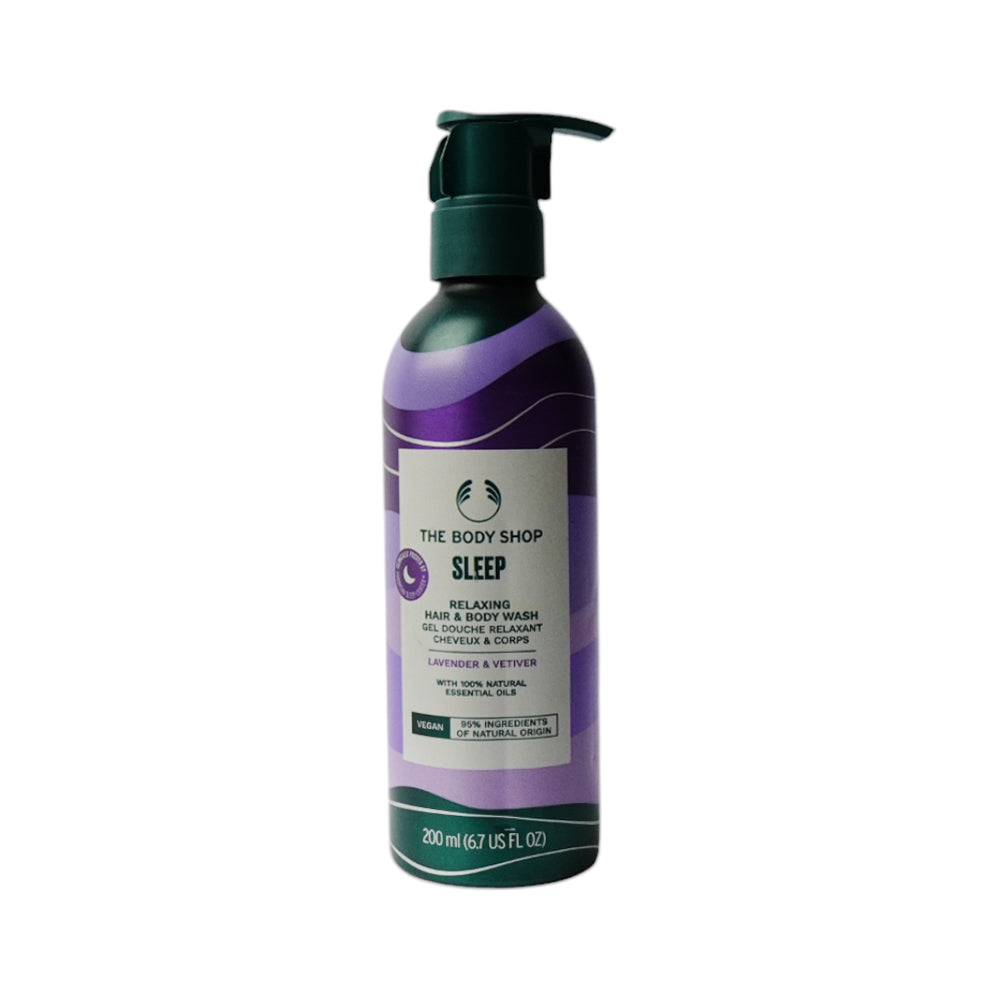 THE BODY SHOP SLEEP HAIR & BODY WASH NEW 250ML