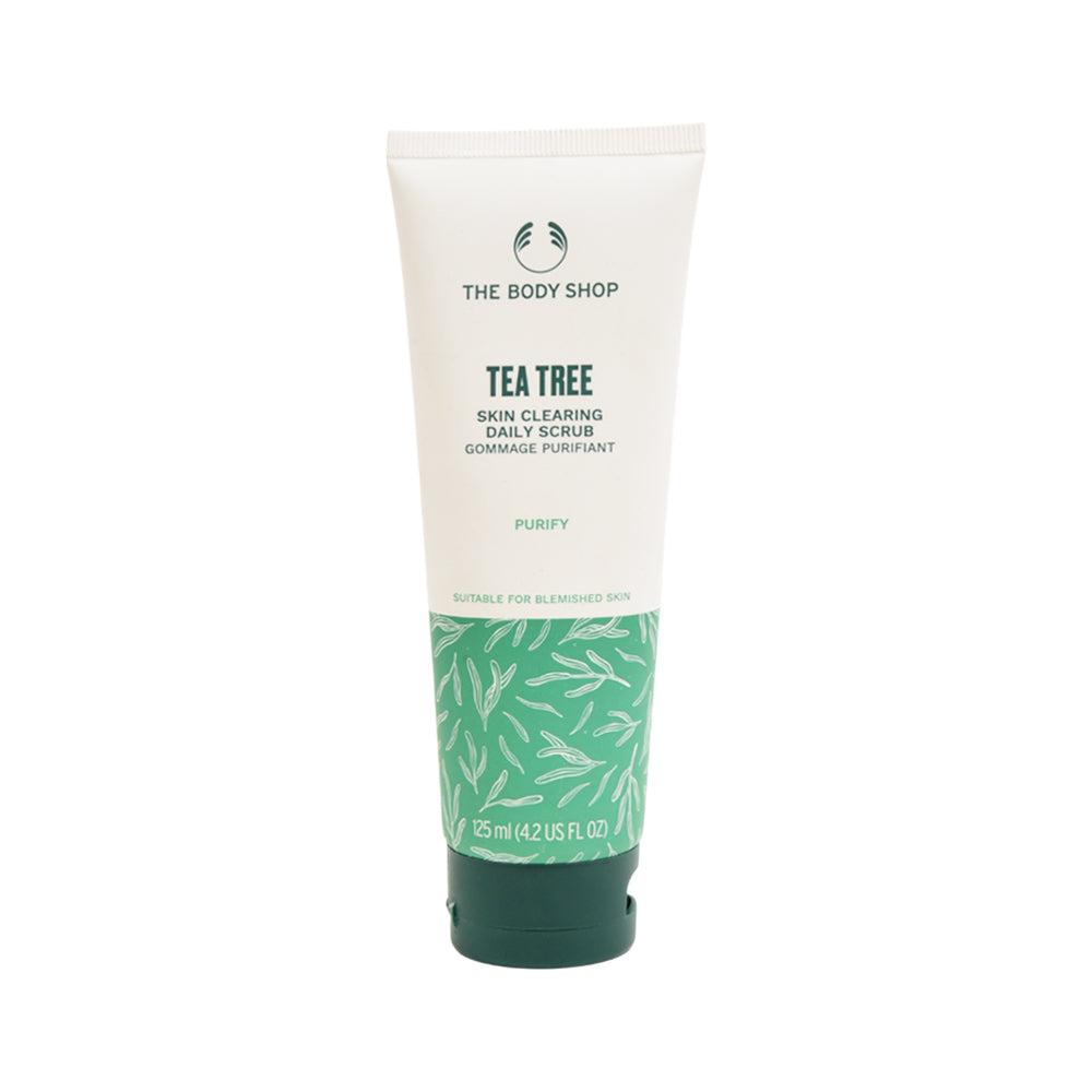 THE BODYSHOP TEA TREE DAILY SCRUB NEW 125ML