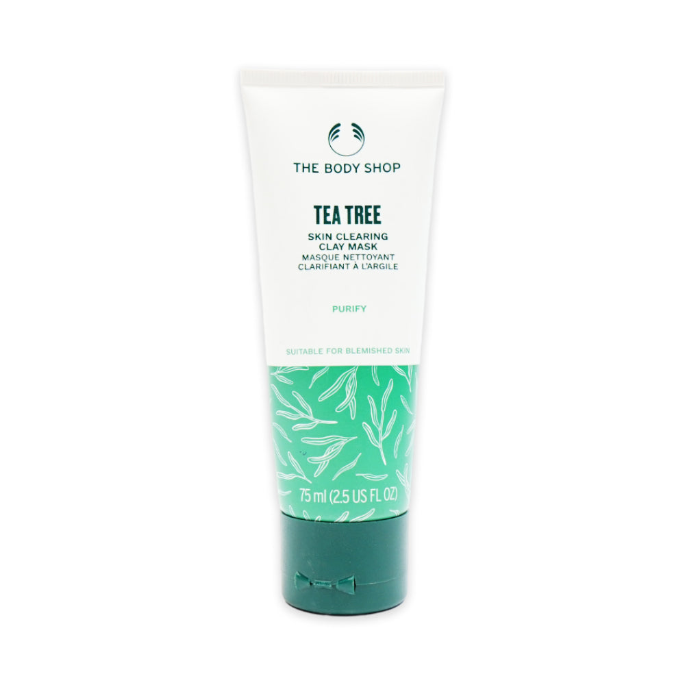 THE BODY SHOP TT CLAY MASK NEW PACK ARRIVED 75ML