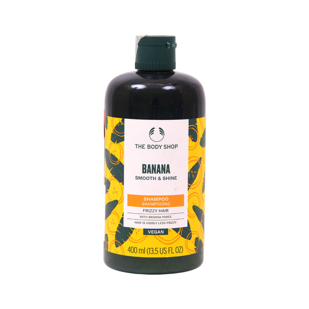 THE BODY SHOP BANNANA SHAMPOO SMOOTH & SHINE