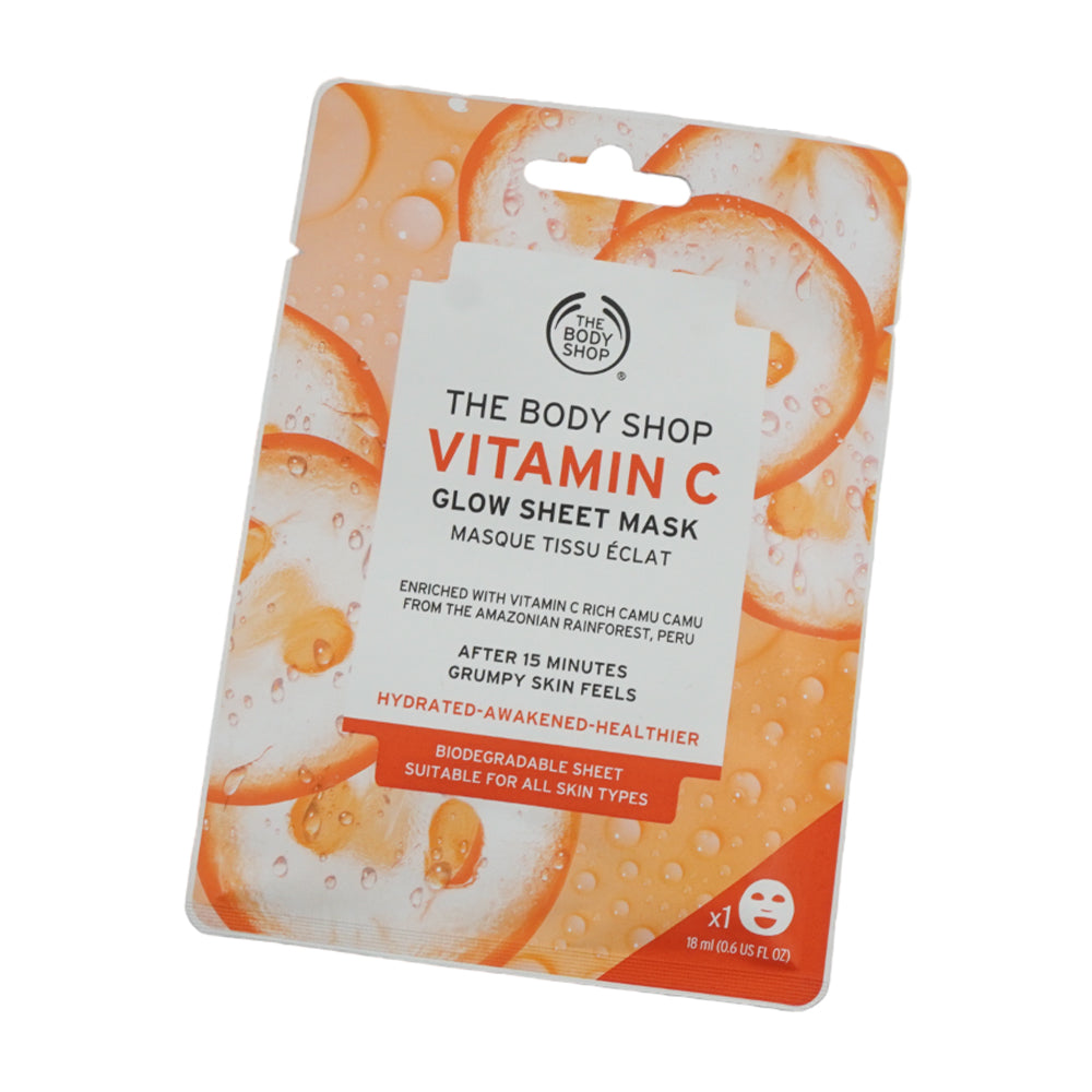 THE BODY SHOP VITAMIN C GLOW SHEET MASK 18 ML