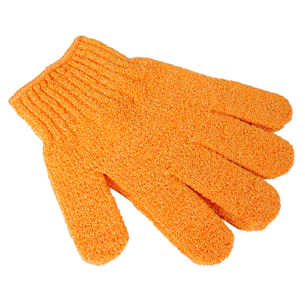THE BODY SHOP BATH GLOOVES ORANGE