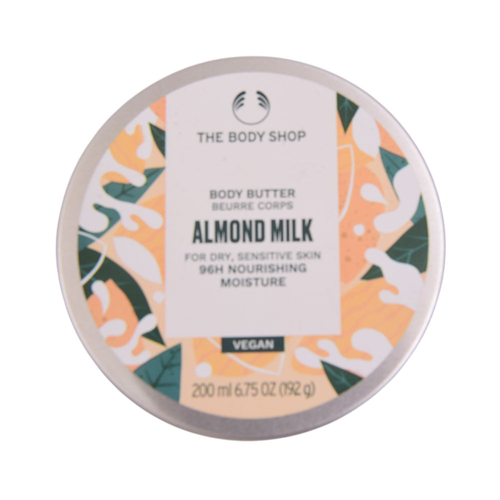 BODY SHOP ALMOND MILK BODY BUTTER FOR DRY SENSITIVE SKIN 20