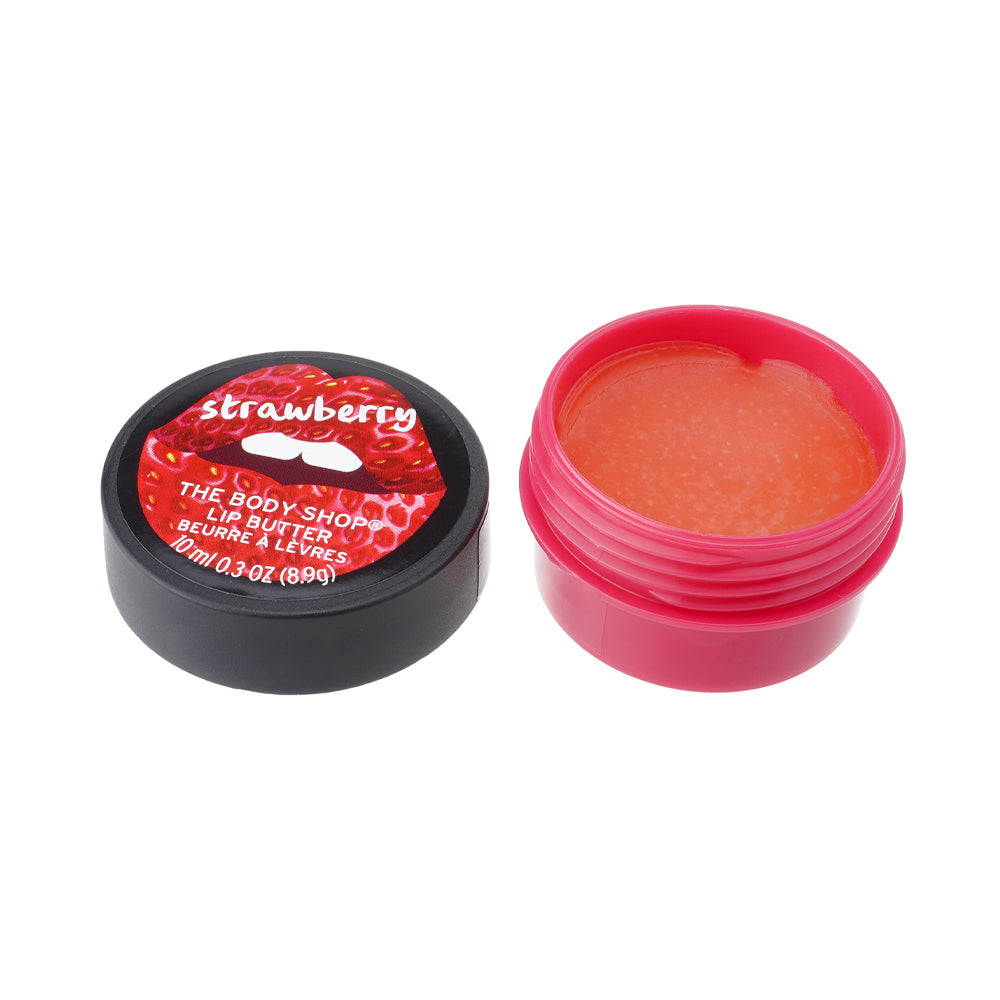 THE BODY SHOP STRAWBERRY LIP BUTTER NEW 10ML