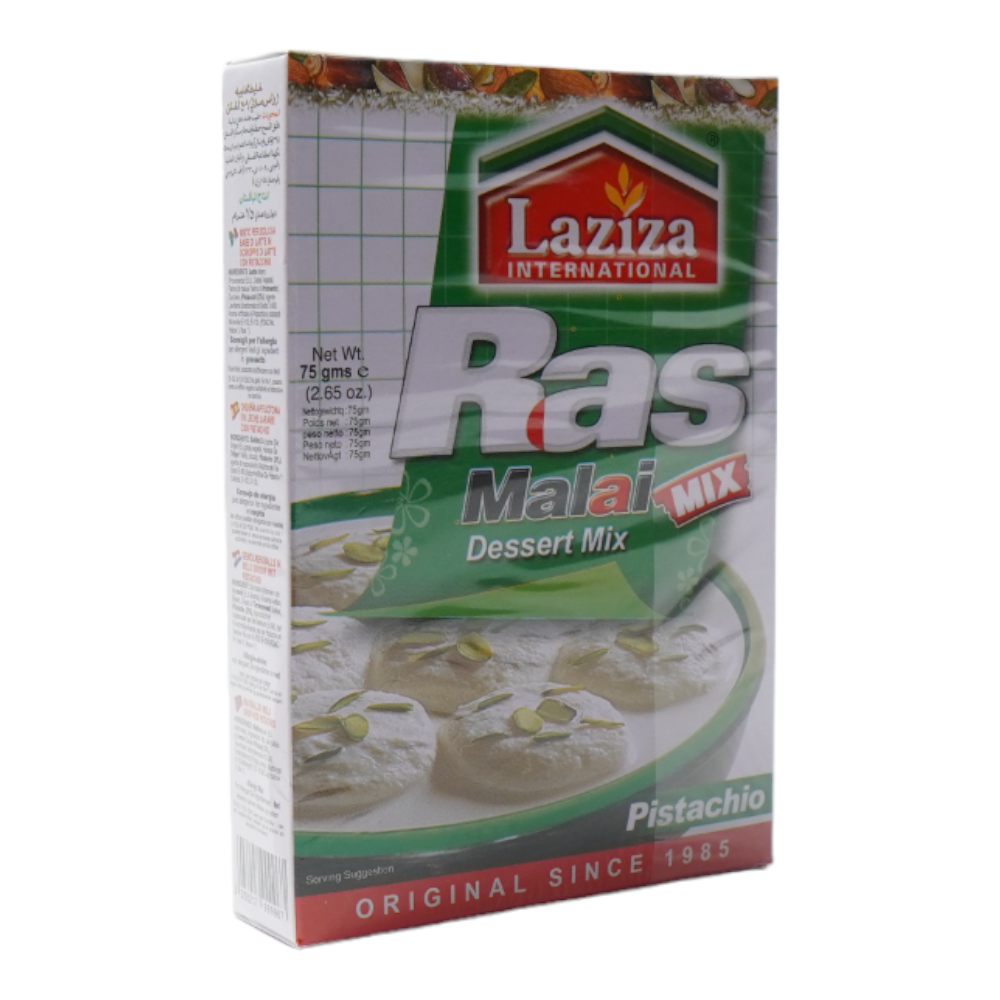 LAZIZA RASMALAI MIX PISTACHIO 75 GM