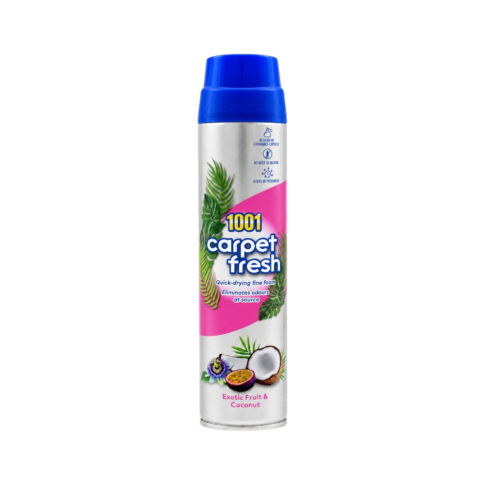 1001 CARPET FRESH SPRAY EXOTIC FRUIT & COCONUT 300ML
