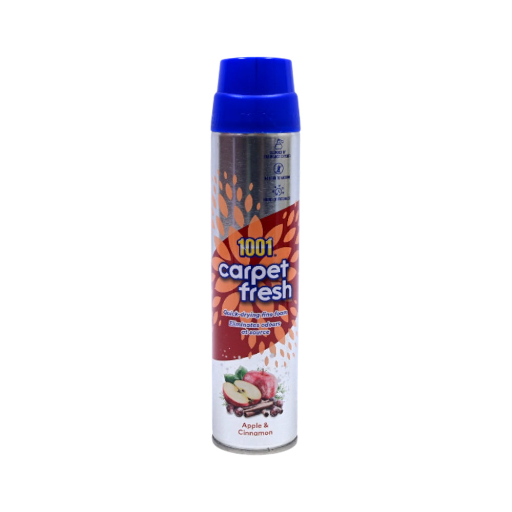 1001 CARPET FRESH SPRAY APPLE & CINNAMON 300ML