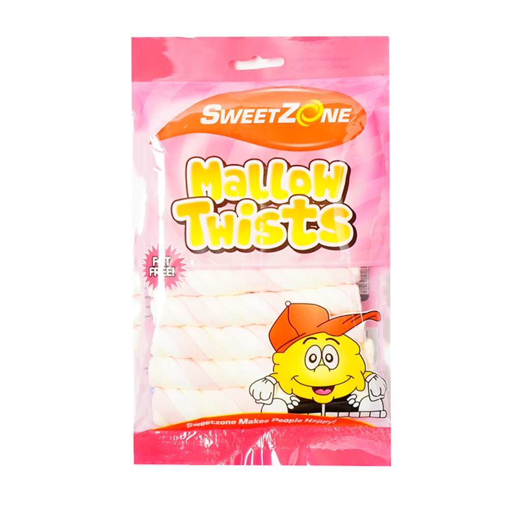 SWEETZONE MALLOW TWISTS POUCH SMALL FAT FREE 100 GM